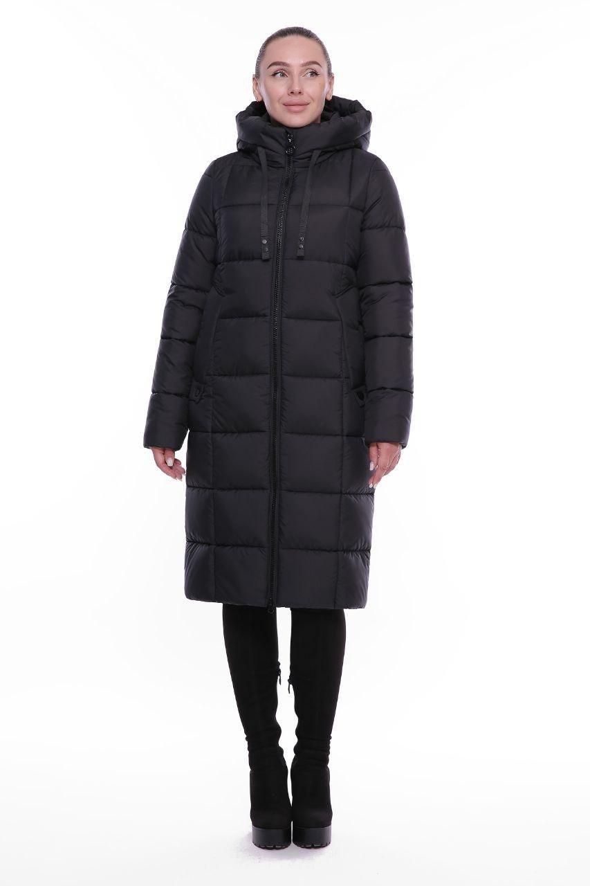 Пуховик жіночий Rolana Деліс р. 48 Чорний (107-28-48)