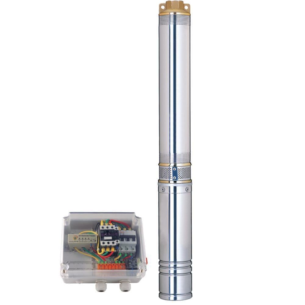 Погружной насос центробежный Dongyin 4SD16/24 380 В 7,5 кВт 143 м 380 л/мин Ø 102 мм из 3х частей (7771883)