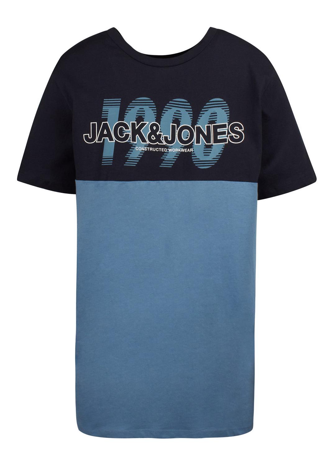 Футболка Jack & Jones 12192633x51 мужская S Темно-синий (173030-1)