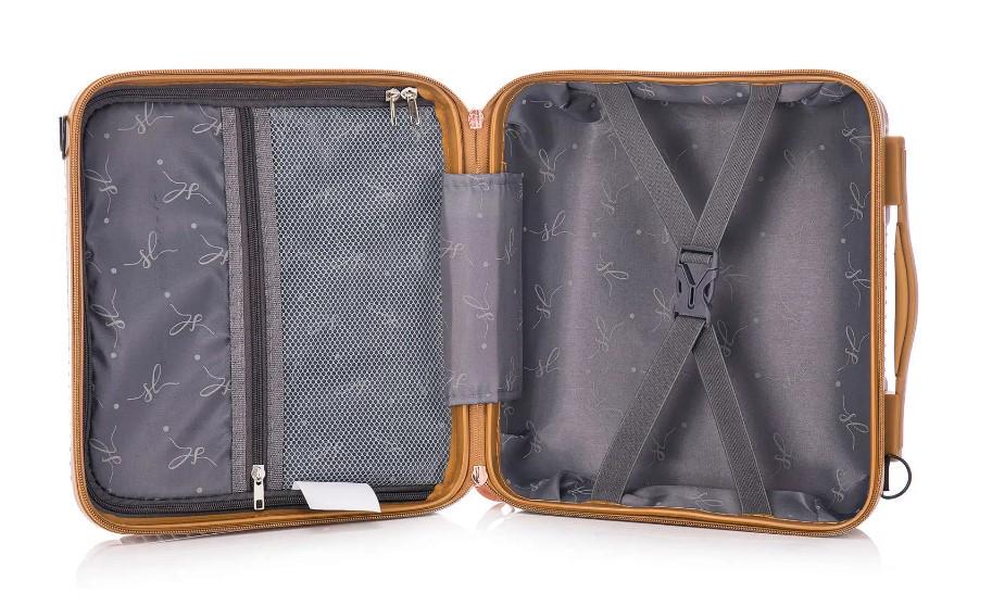 Кейс для косметики SEMI LINE 16 л Gold (T5663-2) - фото 7