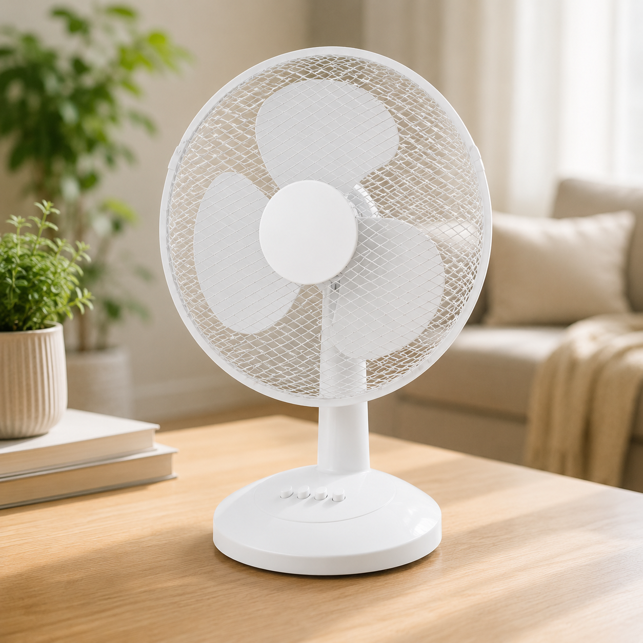 Вентилятор настольный Best Fan BT-005 50 Вт Ø 30 см 3 скорости/поворот 90° (35927303)