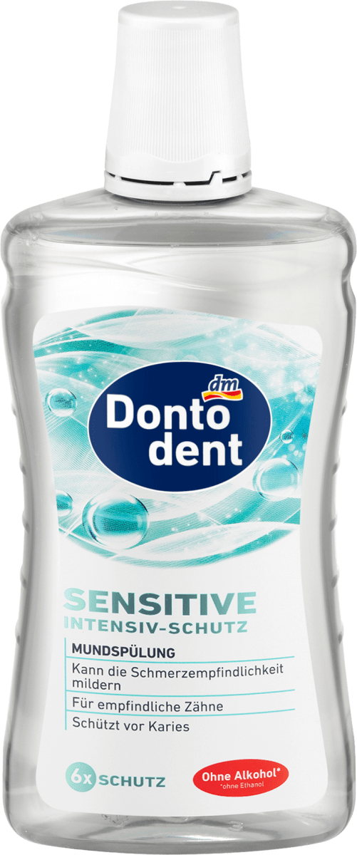 Ополаскиватель для полости рта Dontodent Sensitive интенсивная защита 500 мл - фото 1