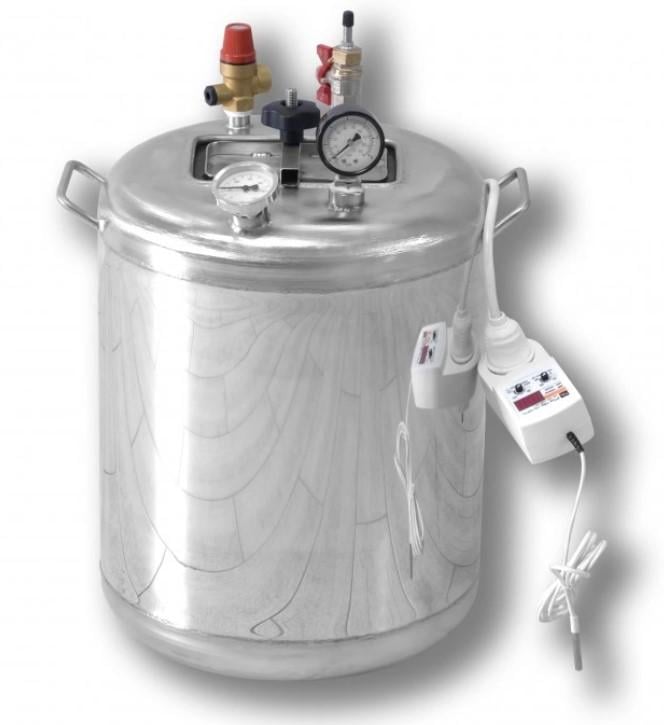 Автоклав UTEHO ГУД-24 electro нержавейка 35 л 24 банки/0,5 л (843016209)