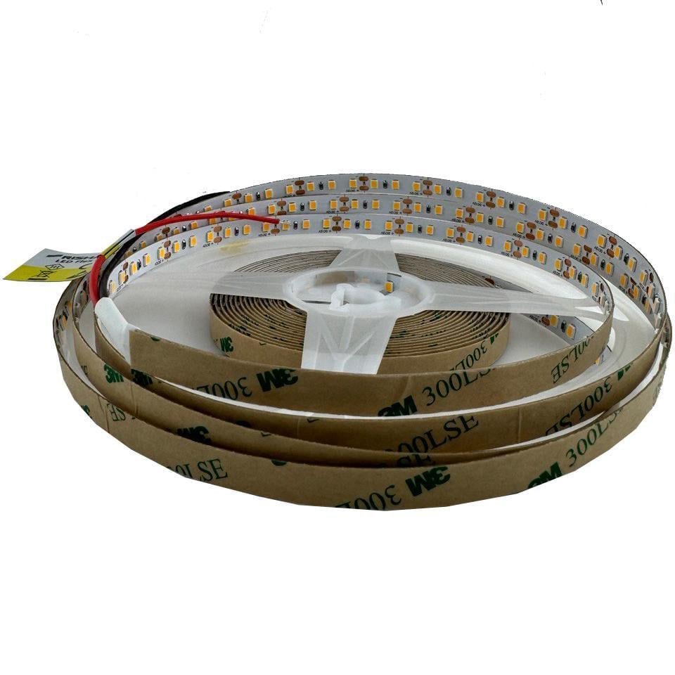 Светодиодная лента 2835-120-IP20-WW-8-12 RL08C0TA-5 3000K CRI90 (16883)