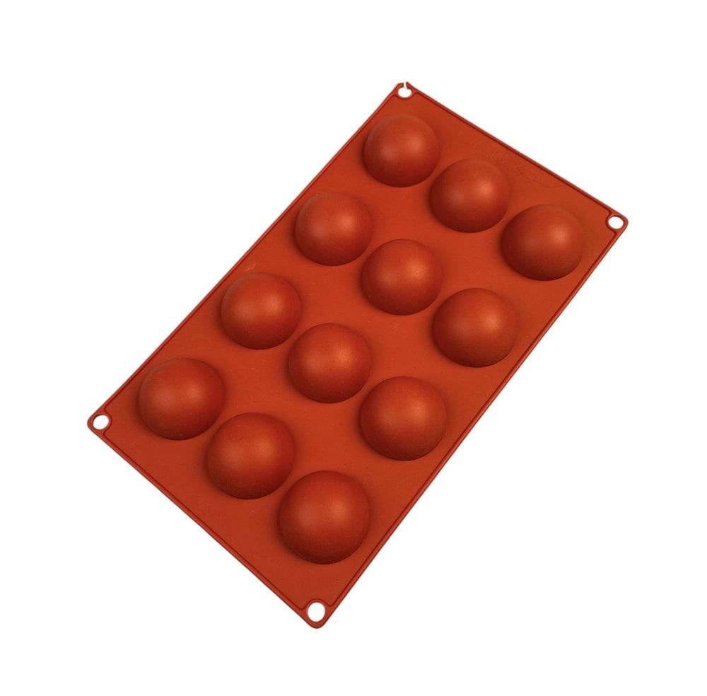 Форма силиконовая One Chef Профи Полусфера 45 мм 12 ячеек (32199374)