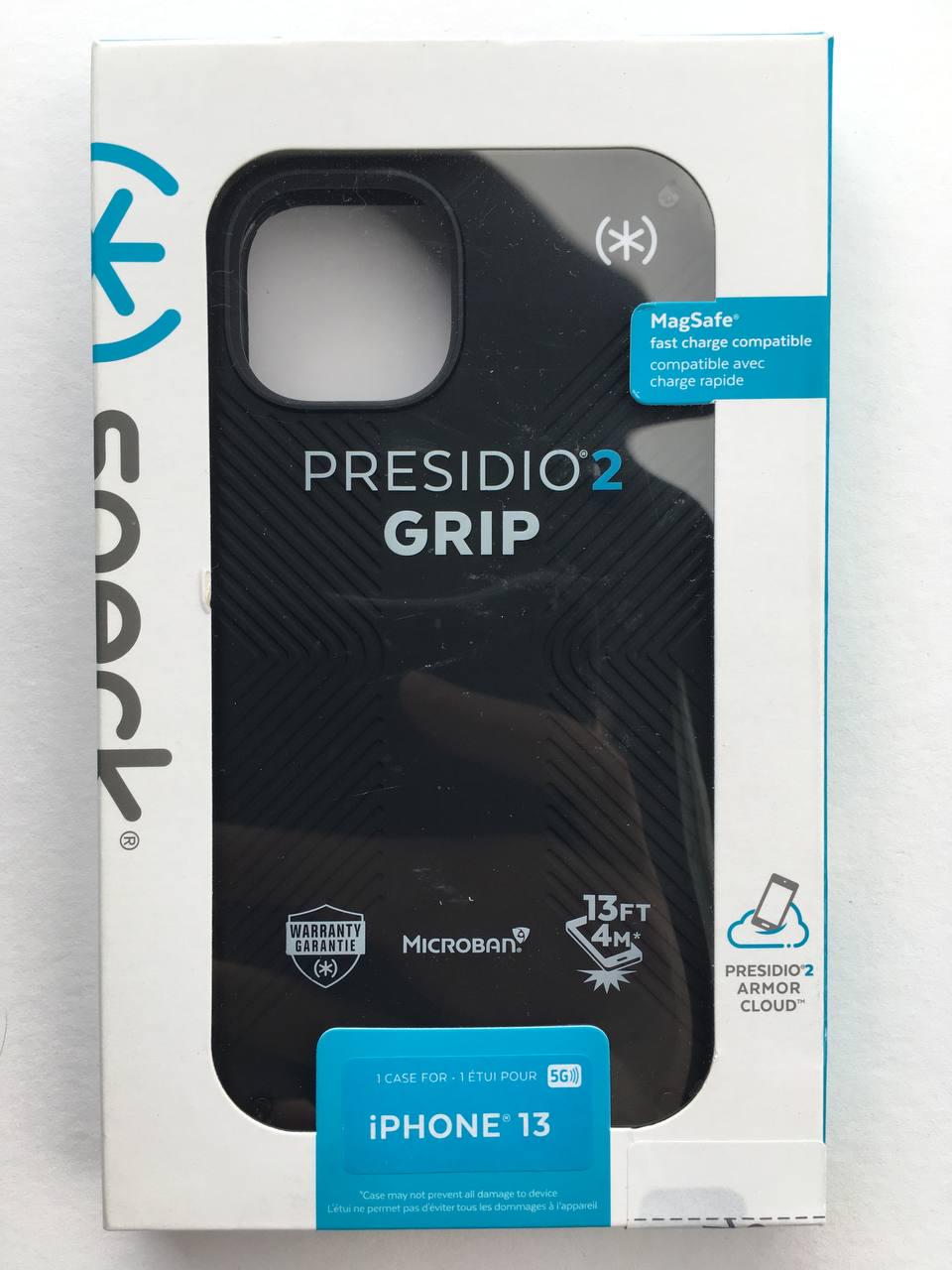 Чохол протиударний Speck Presidio2 Grip 141689-D143 для Apple Iphone 13 (6.1") Black - фото 2