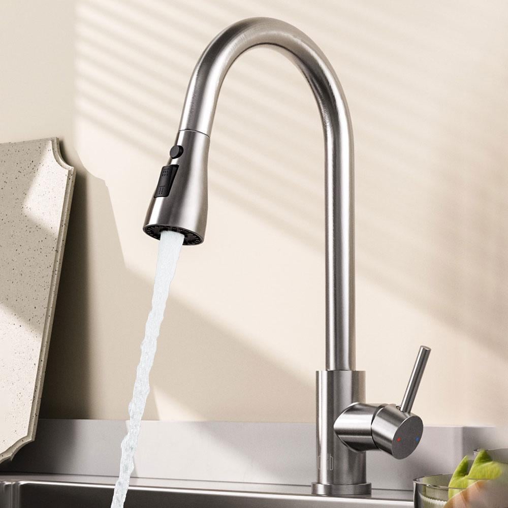 Смеситель выдвижной кухонный DIIIB Pull-out Kitchen Faucet (DXCF021) - фото 3