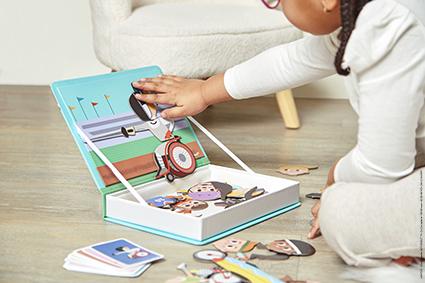 Магнитная учебная книга Janod Спорт 65 элементов (J02596) - фото 3 Магнитная учебная книга Janod Спорт 65 элементов (J02596) - фото 3