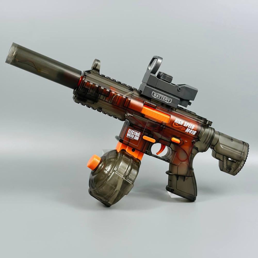 Водяной автомат M416/A4 с автоматическим набором воды и прицелом/аккумулятором 44 см (57872(BZ4000C))