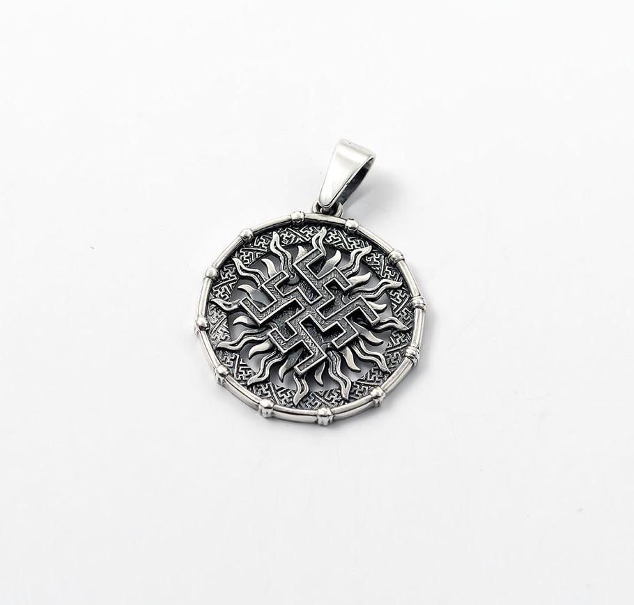 Кулон оберег Maxi Silver 8564 Папоротник цветка (88564)