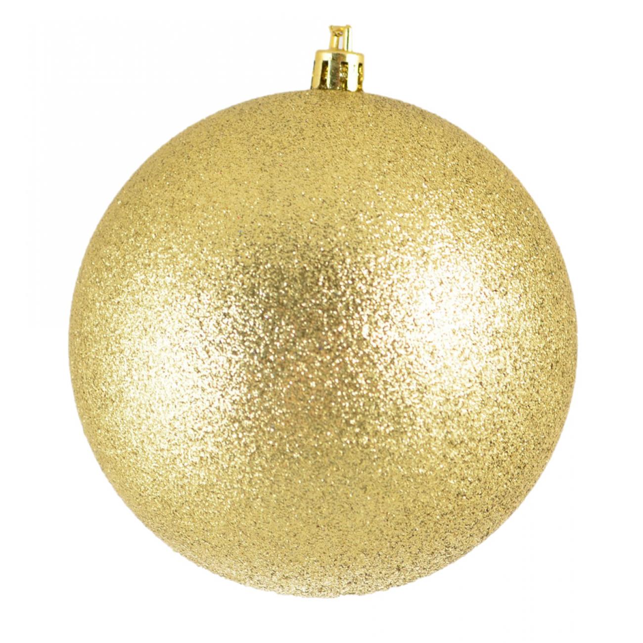 Шар Yes! Fun D10 см Золотой глиттер (0972613)