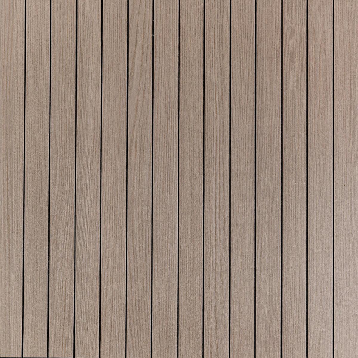 Покрытие виниловое самоклеющееся 3D рейки тик 600х600х2,8 мм D Ореховый (SW-00002202)