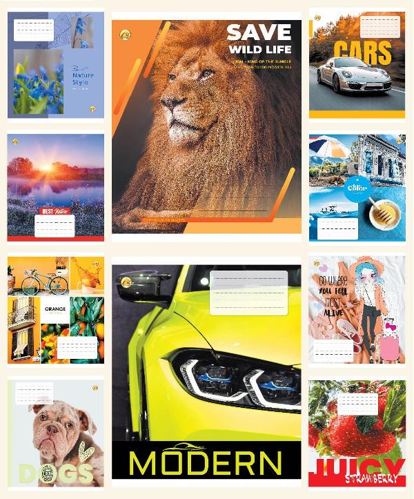 Зошити учнівські Тетрада ТЕ21213 18КВ1 Мікс 18 арк. 20 шт. в уп. (MTT-146713) Зошити учнівські Тетрада ТЕ21213 18КВ1 Мікс 18 арк. 20 шт. в уп. (MTT-146713)