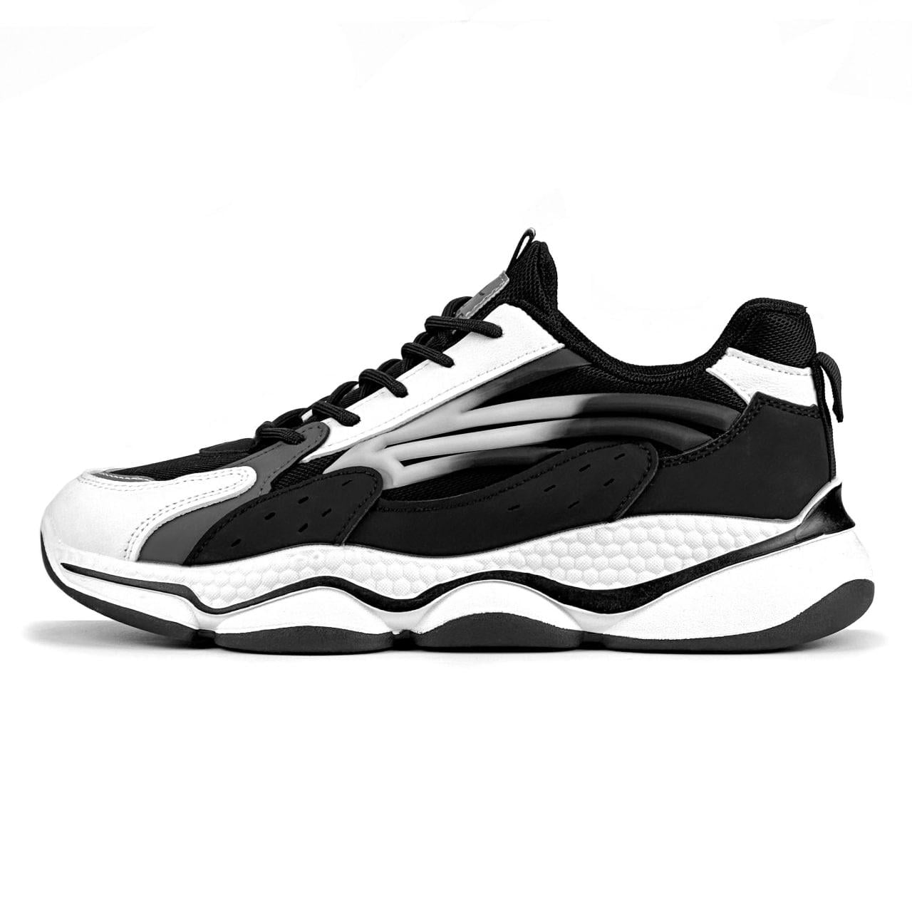 Кроссовки мужские Dafuyuan р. 43 Черно-белый (57-1)