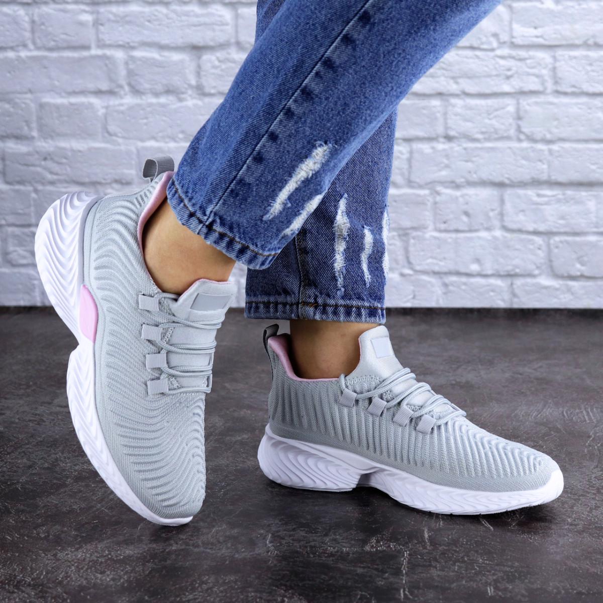 Кроссовки женские Fashion р. 36 23,5 см Серый (1730)