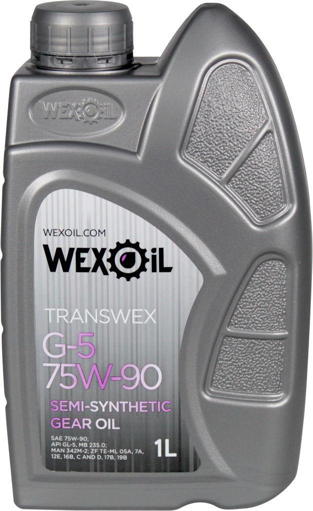 Трансмісійне мастило Wexoil 75W-90 G-5 1 л (1401133)