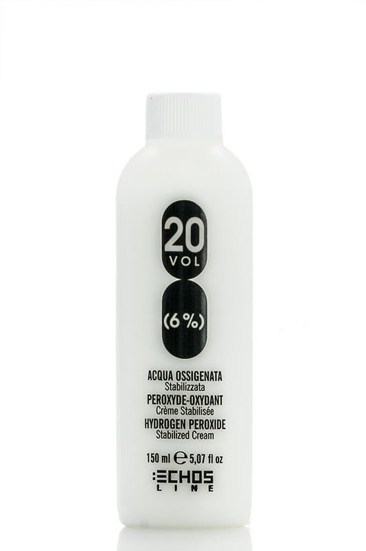 Окислювач Echos Line Hydrogen Peroxide Stabilized Cream 20Vol 6% (8327)