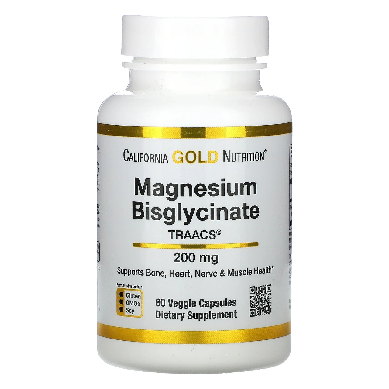 ᐉ Магний бисглицинат California Gold Nutrition Magnesium Bisglycinat ...