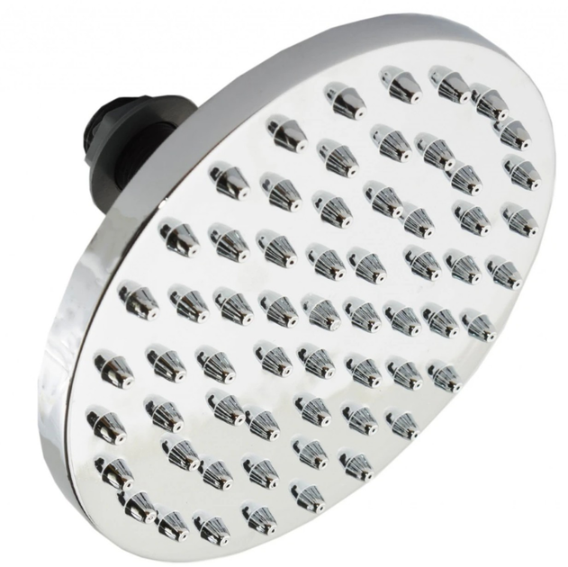 Верхний душ для душевой кабины со съемным штоком 15 см Хром (L150)