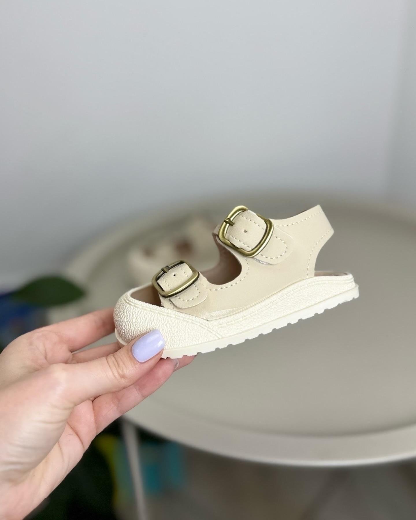 Босоножки детские р. 23 Бежевый (1344) - фото 4