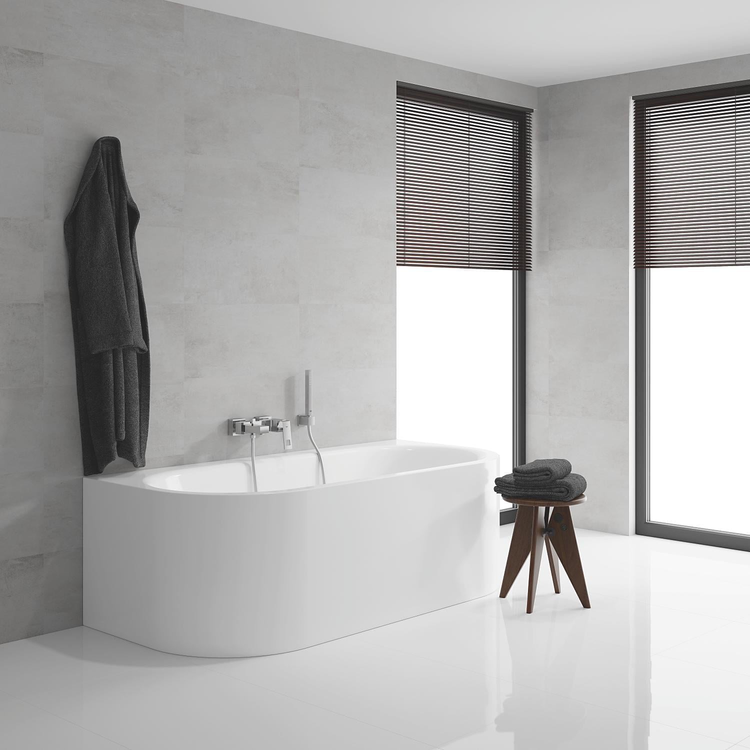 Смеситель для ванны Grohe Eurocube (23141000)
