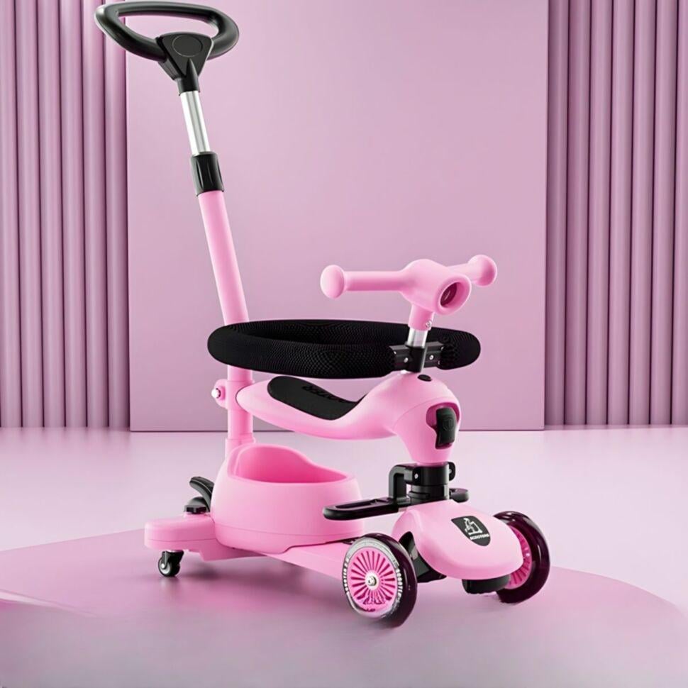 Самокат детский Maraton 3in1 K619 Розовый