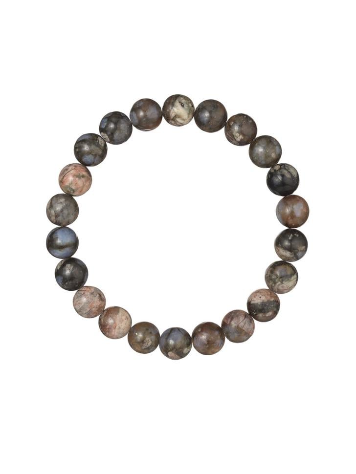 Браслет из натурального камня опала болдера (7921)