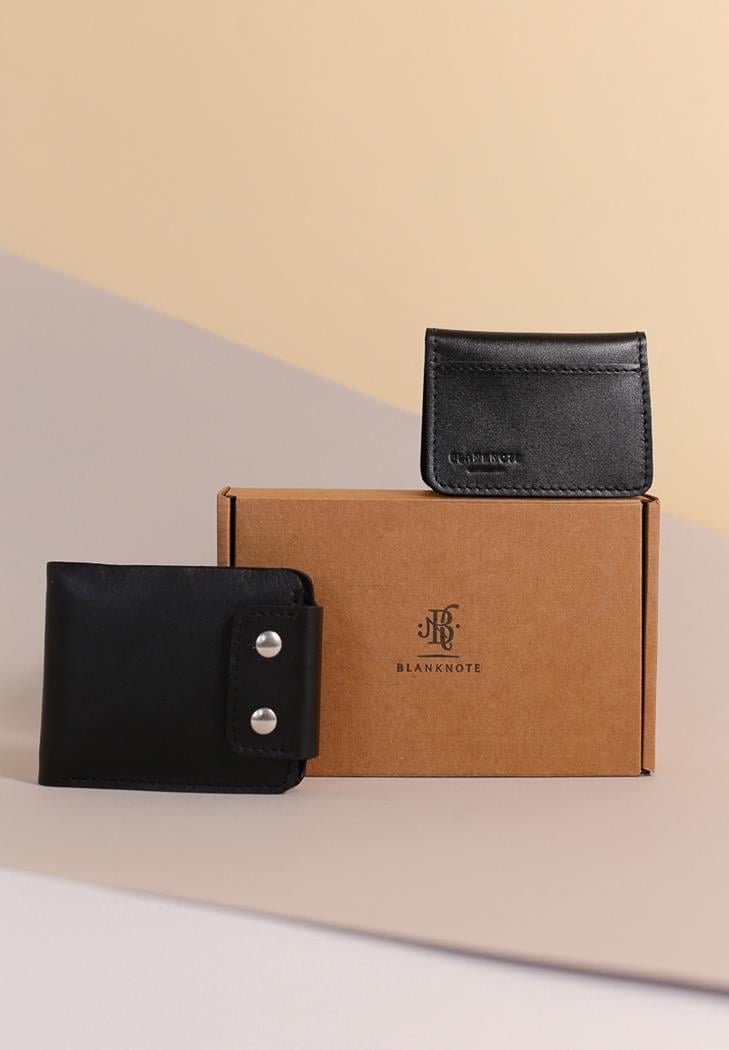 Набор кожаных аксессуаров мужской Вильнюс (A-027316)