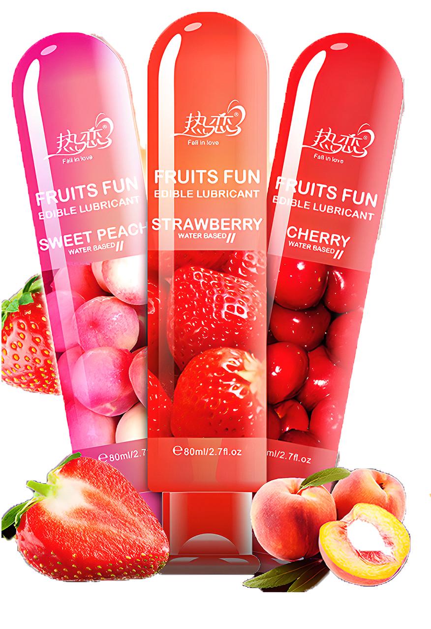 Смазка на водной основе Oral Lubricant для орального и влагалищного секса 80 мл (cherry_RH09NR) - фото 10