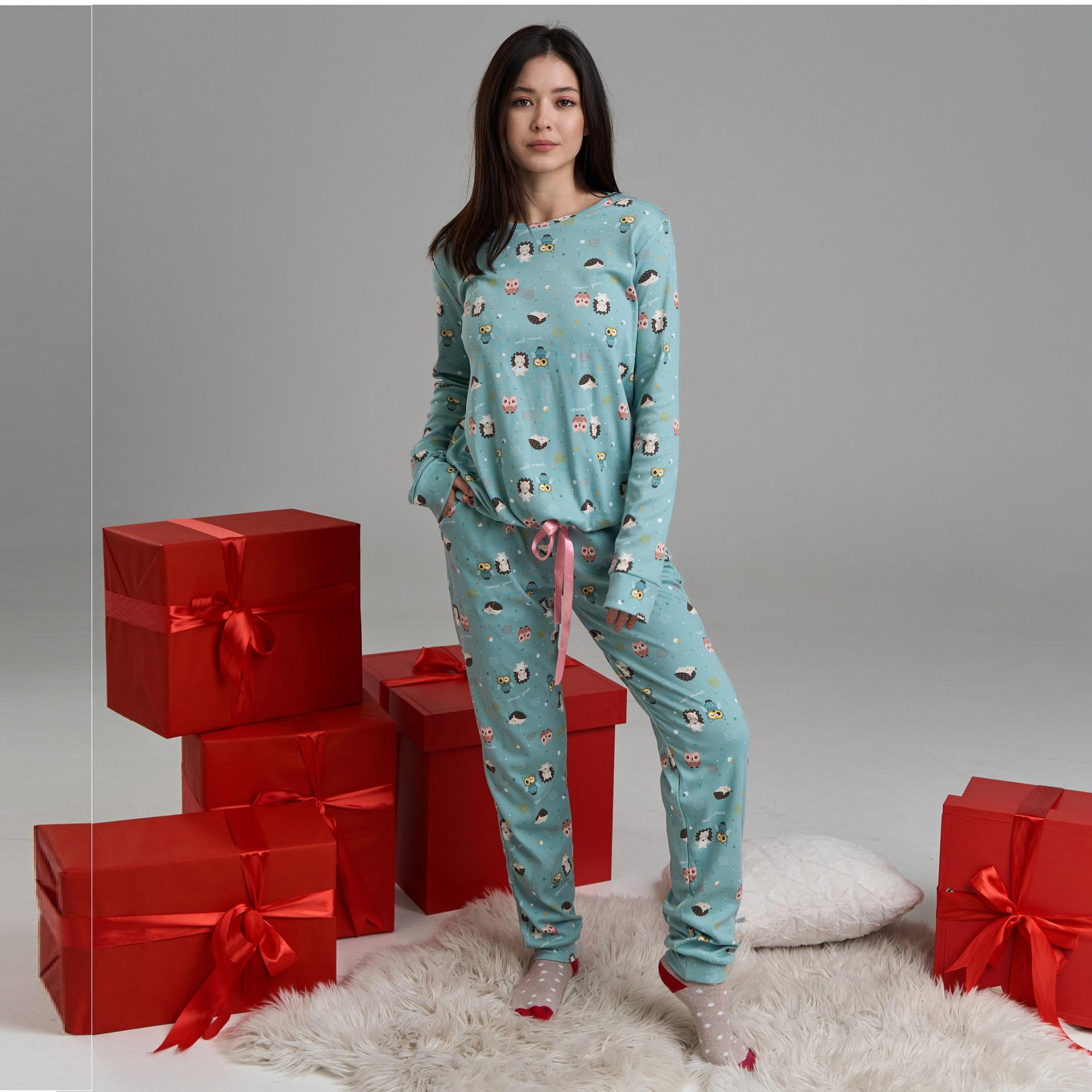 Піжама жіноча штани/джемпер XL (12242)