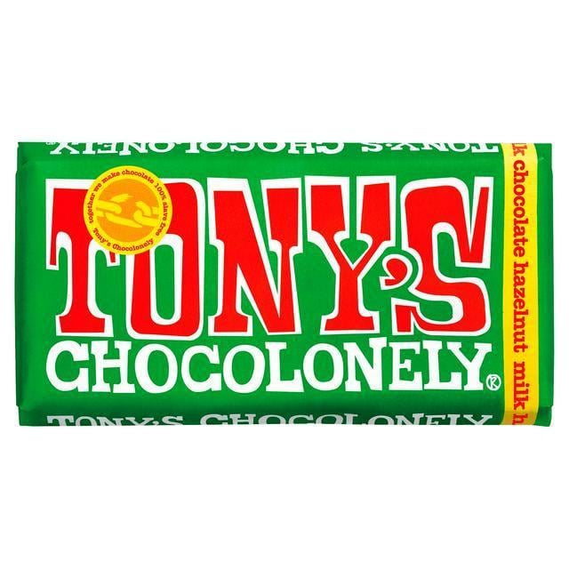 Шоколадка Tony's Chocolonely Milk Chocolate Hazelnut 180 г (1709112475)
