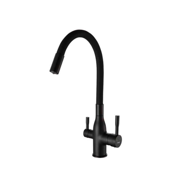 Змішувач для кухні під фільтр Frap F4396-6 з гнучким виливом (1046109) Змішувач для кухні під фільтр Frap F4396-6 з гнучким виливом (1046109)