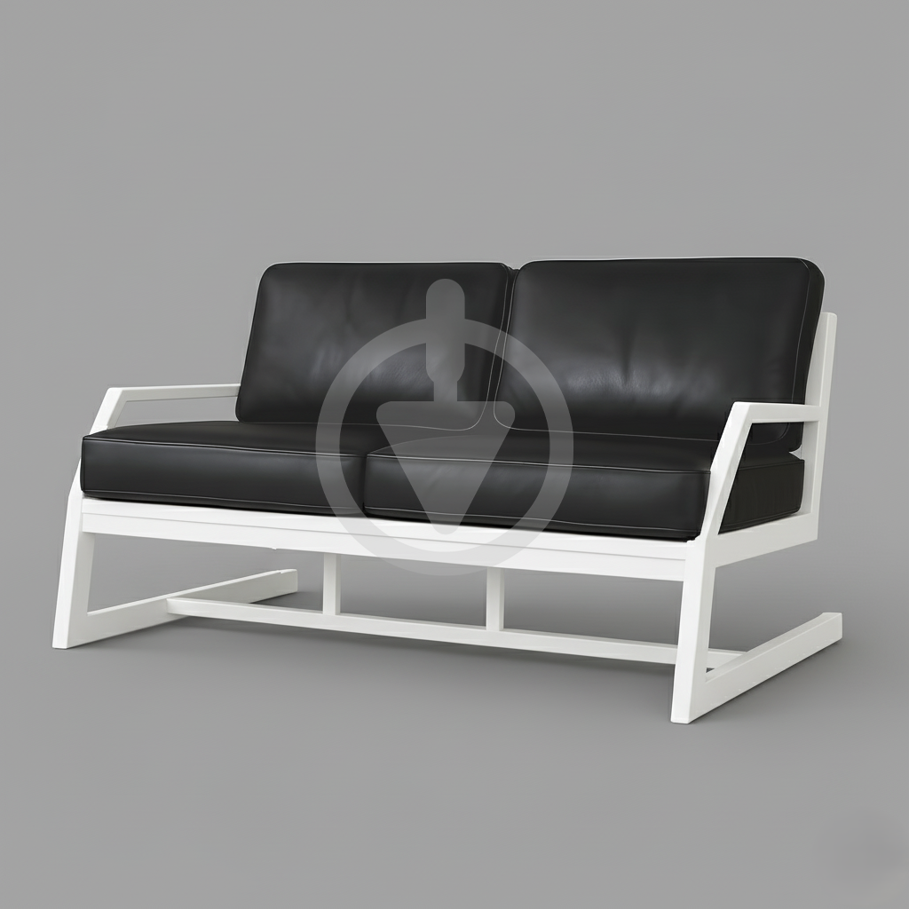 Диван металевий AVVS tech Атлас вуличний лофт екошкіра з підлокотниками 126 см Темно-сірий/Білий (30222759) - фото 1 Диван металевий AVVS tech Атлас вуличний лофт екошкіра з підлокотниками 126 см Темно-сірий/Білий (30222759) - фото 1