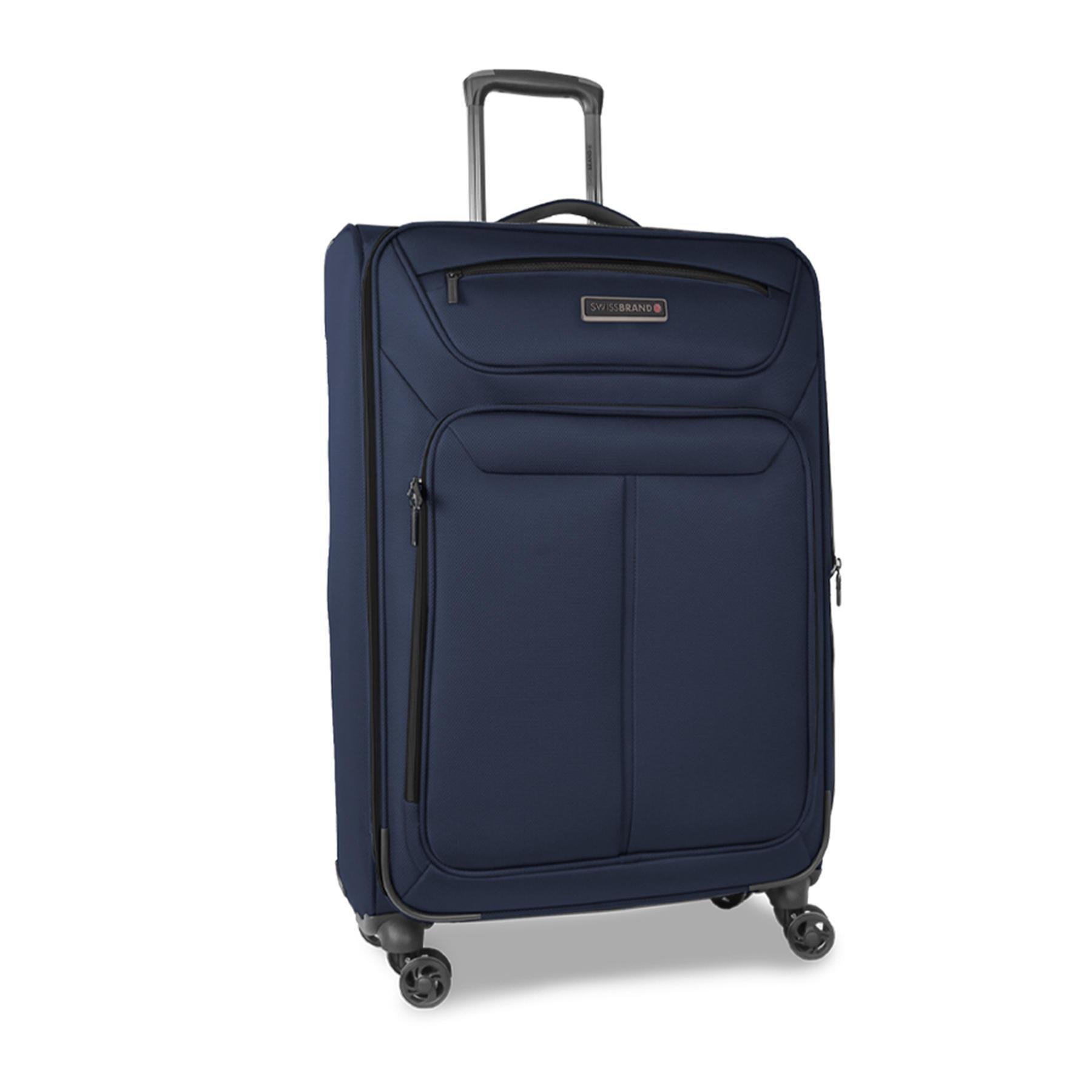 Валіза Swissbrand Austria S Navy (SWB_LEAUS603S)
