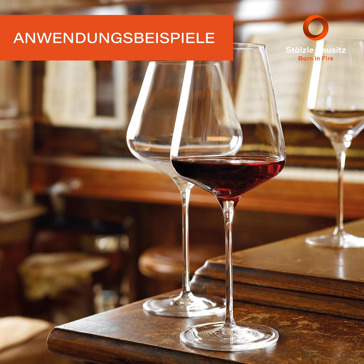 Набор бокалов для белого вина Stölzle Lausitz Q1 350 мл 6 шт. (4200002-1) - фото 4