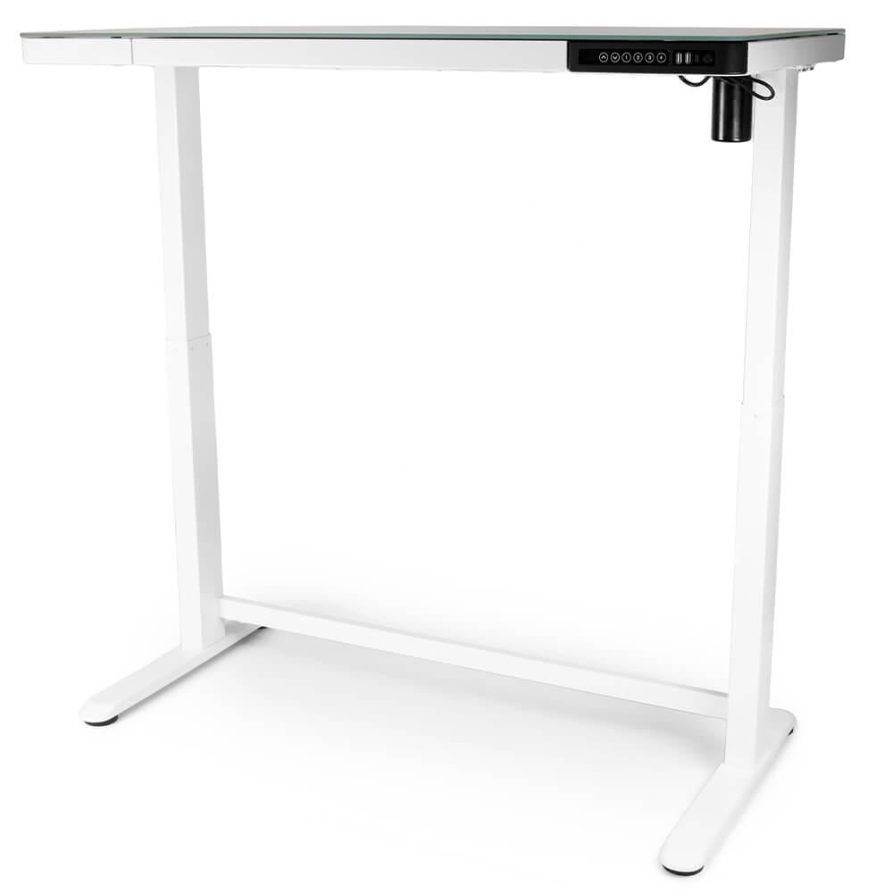 Регулируемый стол Barsky StandUp Memory BSU el-06 electric 1200х600 мм White glass - фото 4