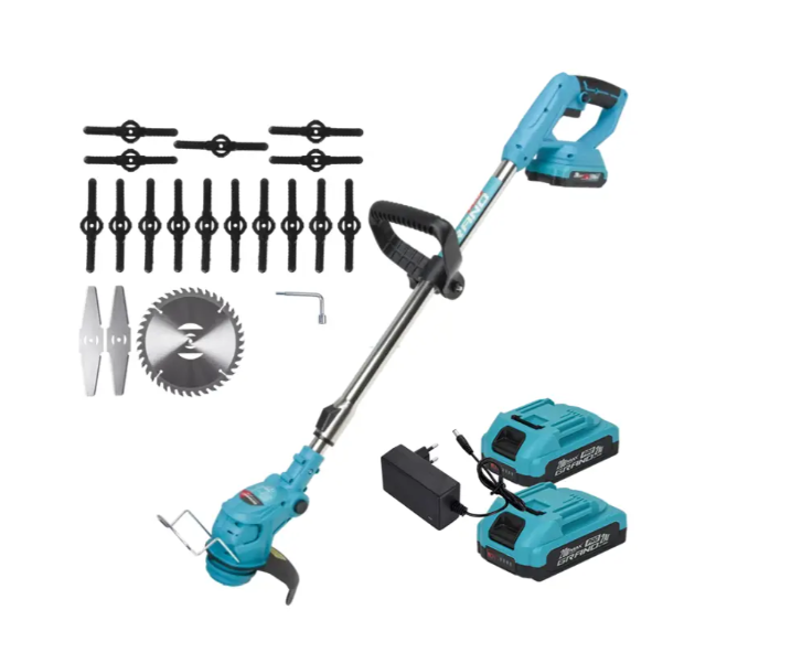 Тример акумуляторний Grand 20В 2 А/год 8000 об/хв 150 мм з набором ножів