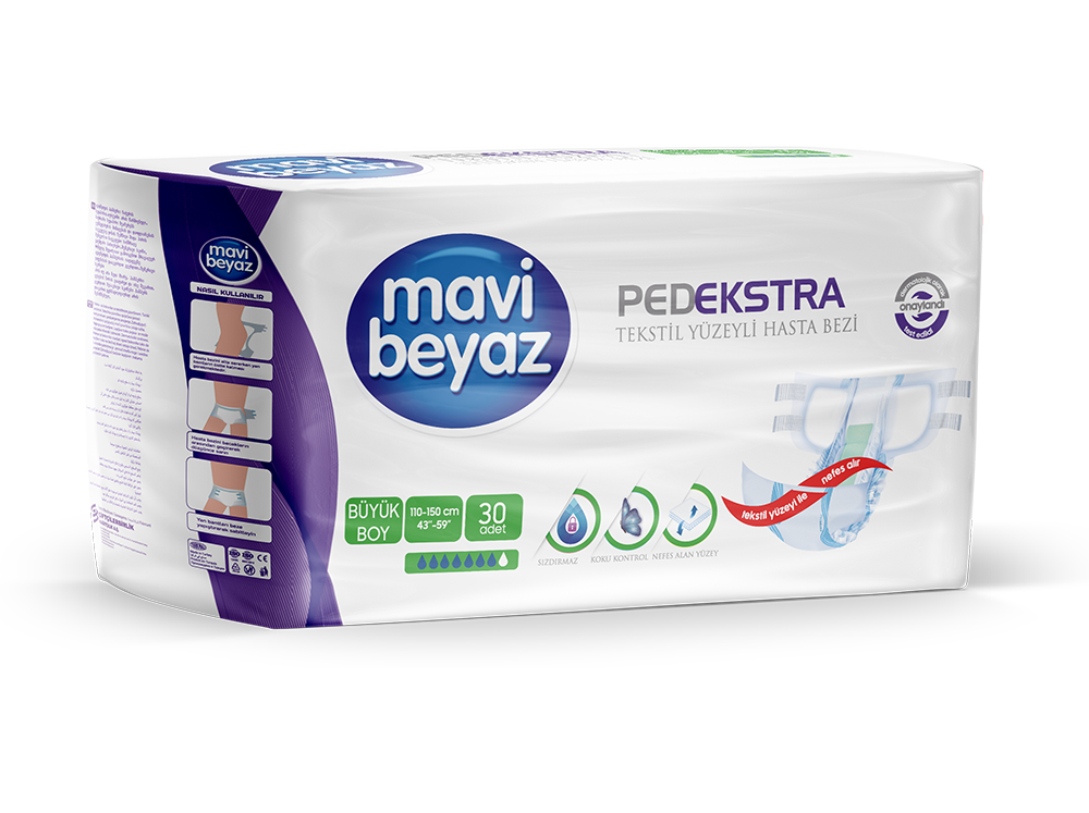 Подгузники для взрослых MAVI BEYAZ PedEkstra L №30 (000006532)