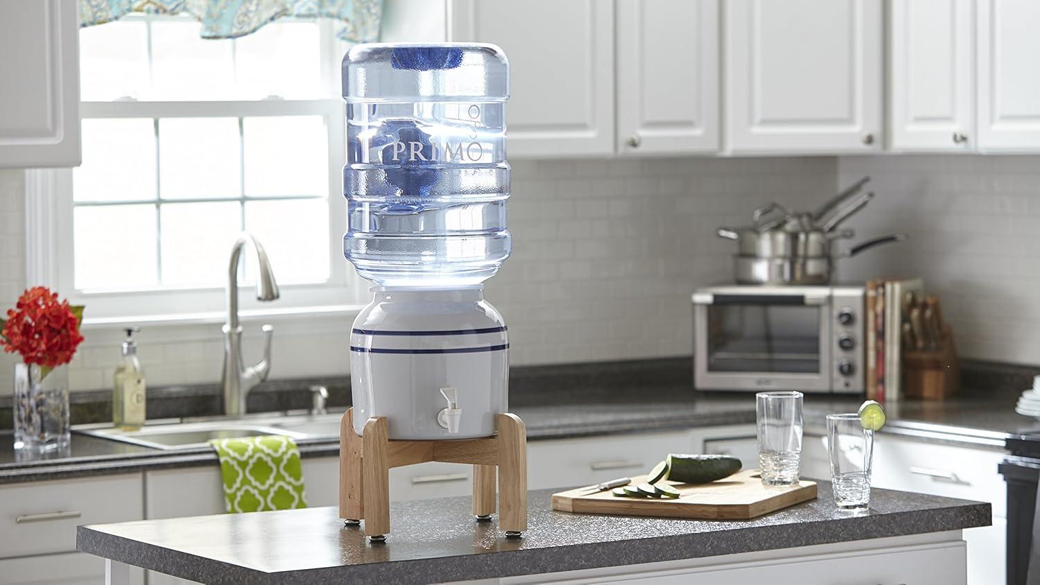 Диспенсер керамический для воды с подставкой и краником в комплекте ViO CD-01 - фото 11 Диспенсер керамический для воды с подставкой и краником в комплекте ViO CD-01 - фото 11