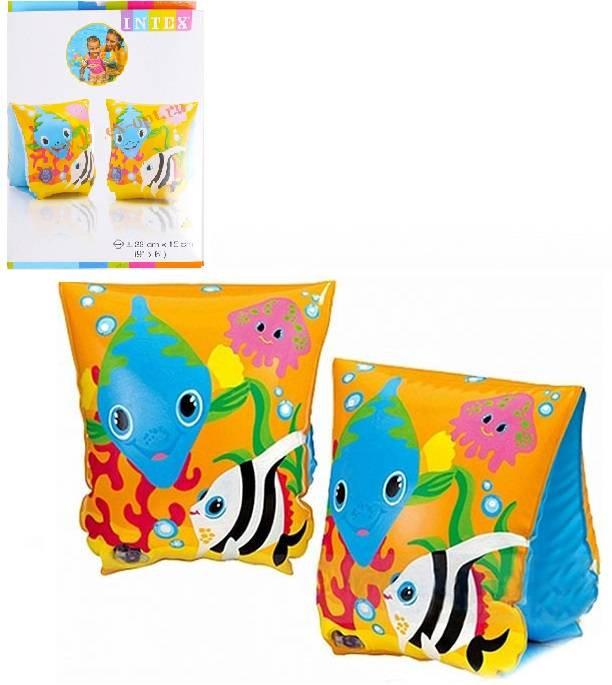 Нарукавники детские Intex 58652 EU Рыбки 3-6 лет 23x15 см