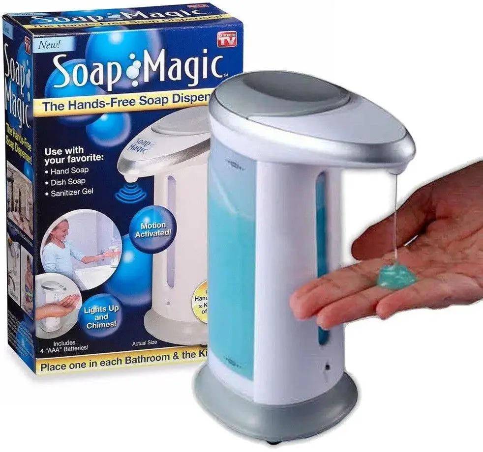 Дозатор жидкого мыла сенсорный Soap Magic с подсветкой (2079277827) - фото 2