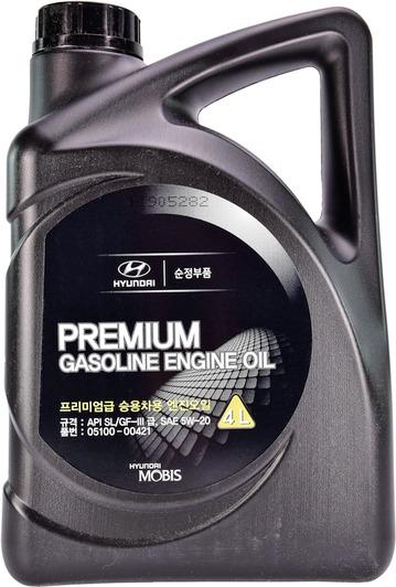 Мастило моторне Mobis Premium Gasoline SL 5W-20 4 л