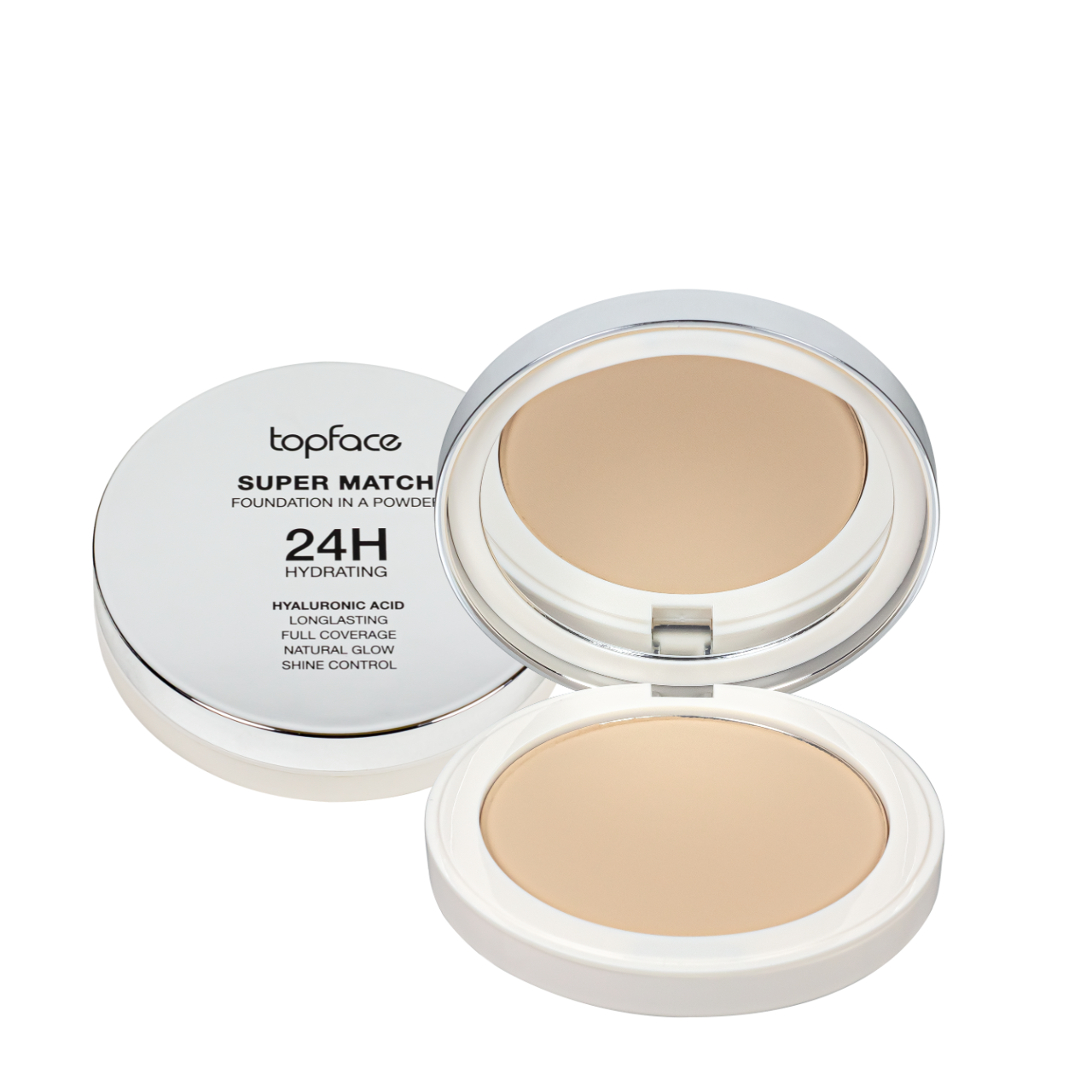 Пудра для обличчя Topface Super Match Foundation компактна зволожуюча 10 г 04 Pale Beige (2282446160) Пудра для обличчя Topface Super Match Foundation компактна зволожуюча 10 г 04 Pale Beige (2282446160)