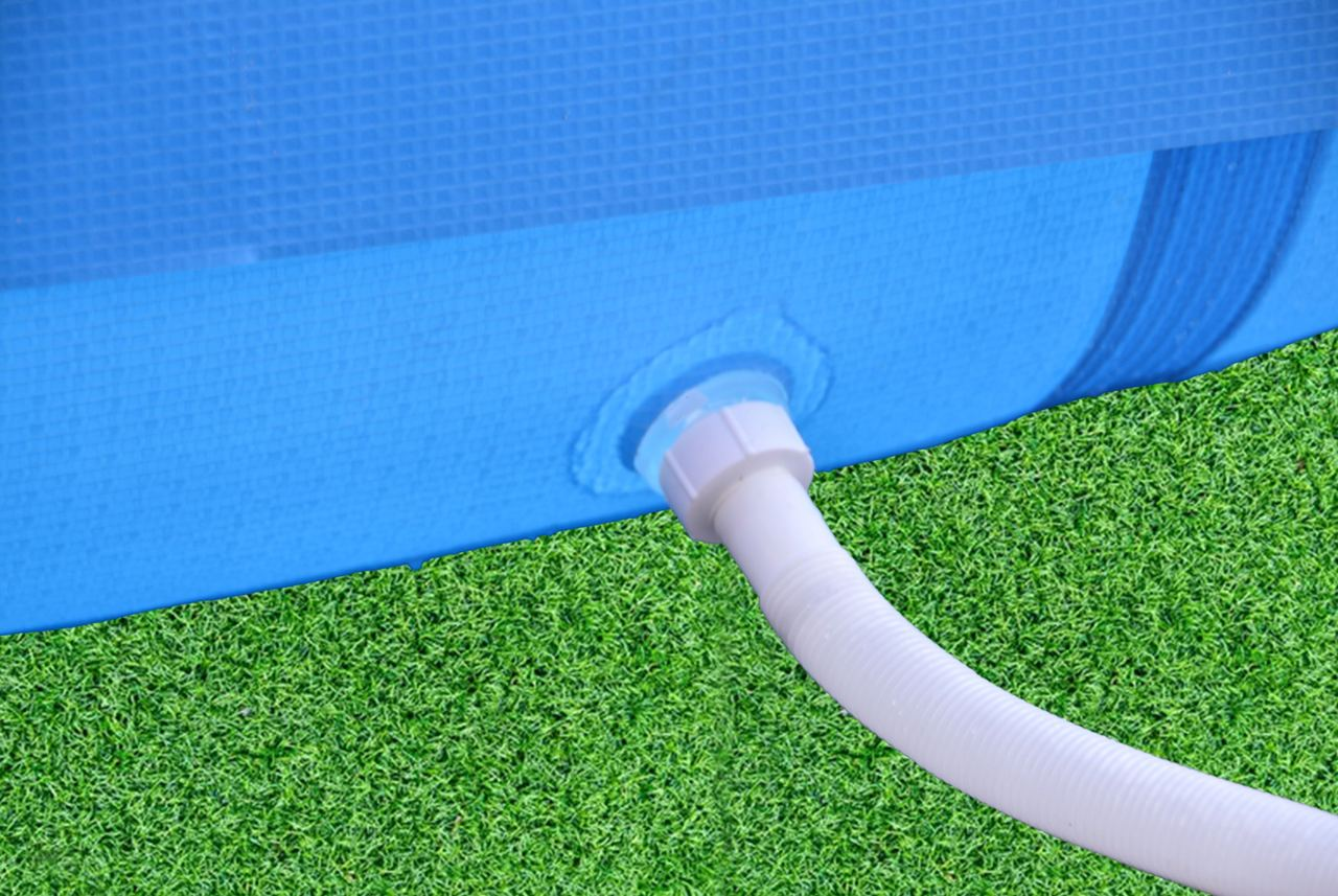 Бассейн каркасный круглый Avenli для взрослых и детей с лестницей и фильтром для дома и сада 450x90 см (B00337) - фото 7 Бассейн каркасный круглый Avenli для взрослых и детей с лестницей и фильтром для дома и сада 450x90 см (B00337) - фото 7