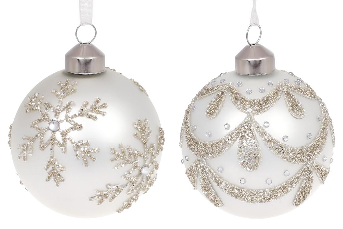 Набор елочных шаров BonaDi 8 см 12 шт. (854-315)