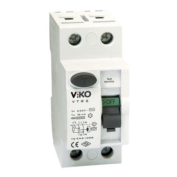 Устройство защитного отключения VIKO VTR2-3230 2Р 32А 30 мА 230V