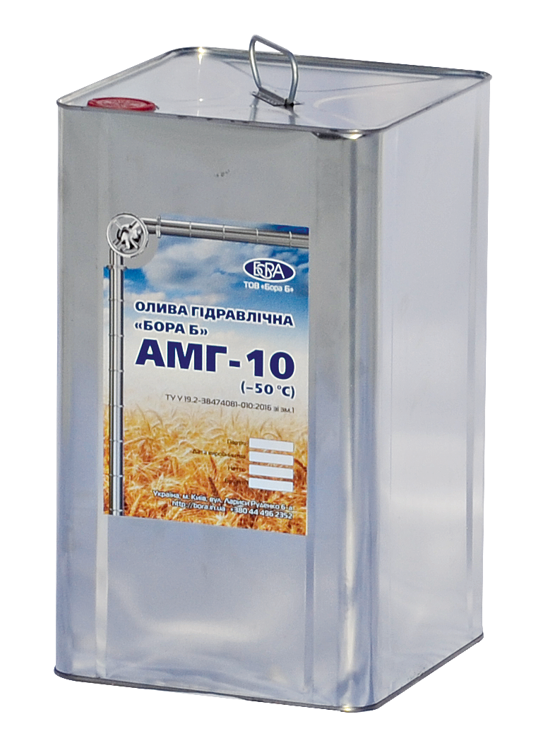 Масло гидравлическое БОРА Б АМГ-10-50°С 15 кг (17612147)