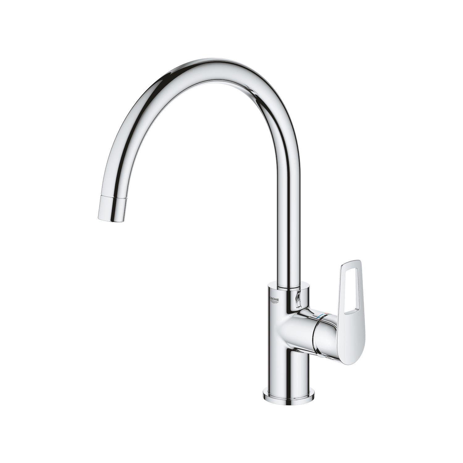 Смеситель для кухни Grohe BauLoop 31232001 CV031944 однорычажный Хром (172455) - фото 3 Смеситель для кухни Grohe BauLoop 31232001 CV031944 однорычажный Хром (172455) - фото 3