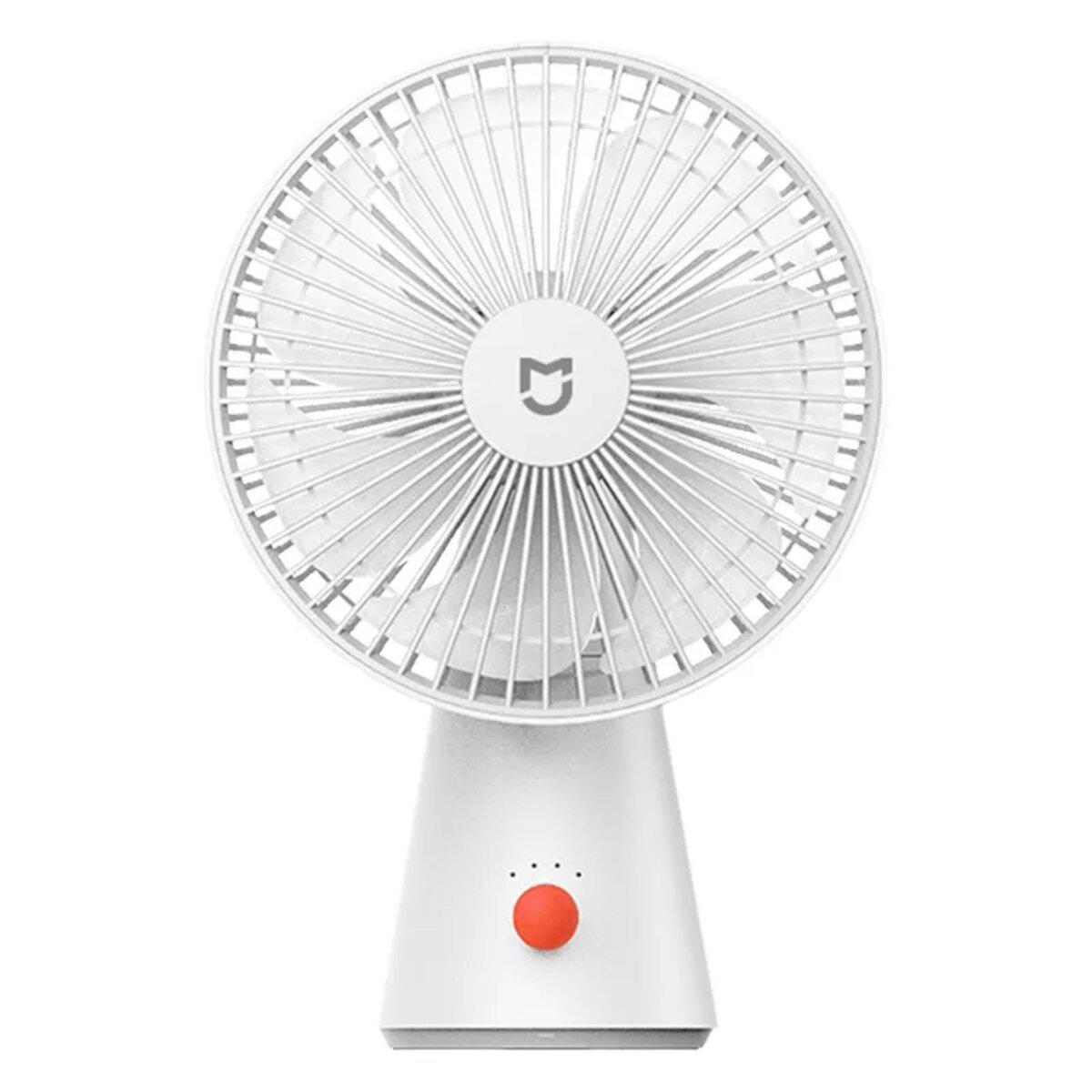 Вентилятор портативный вентилятор MiJia Desktop Mobile Fan 10W 4000 mAh White (ZMYDFS01DM)