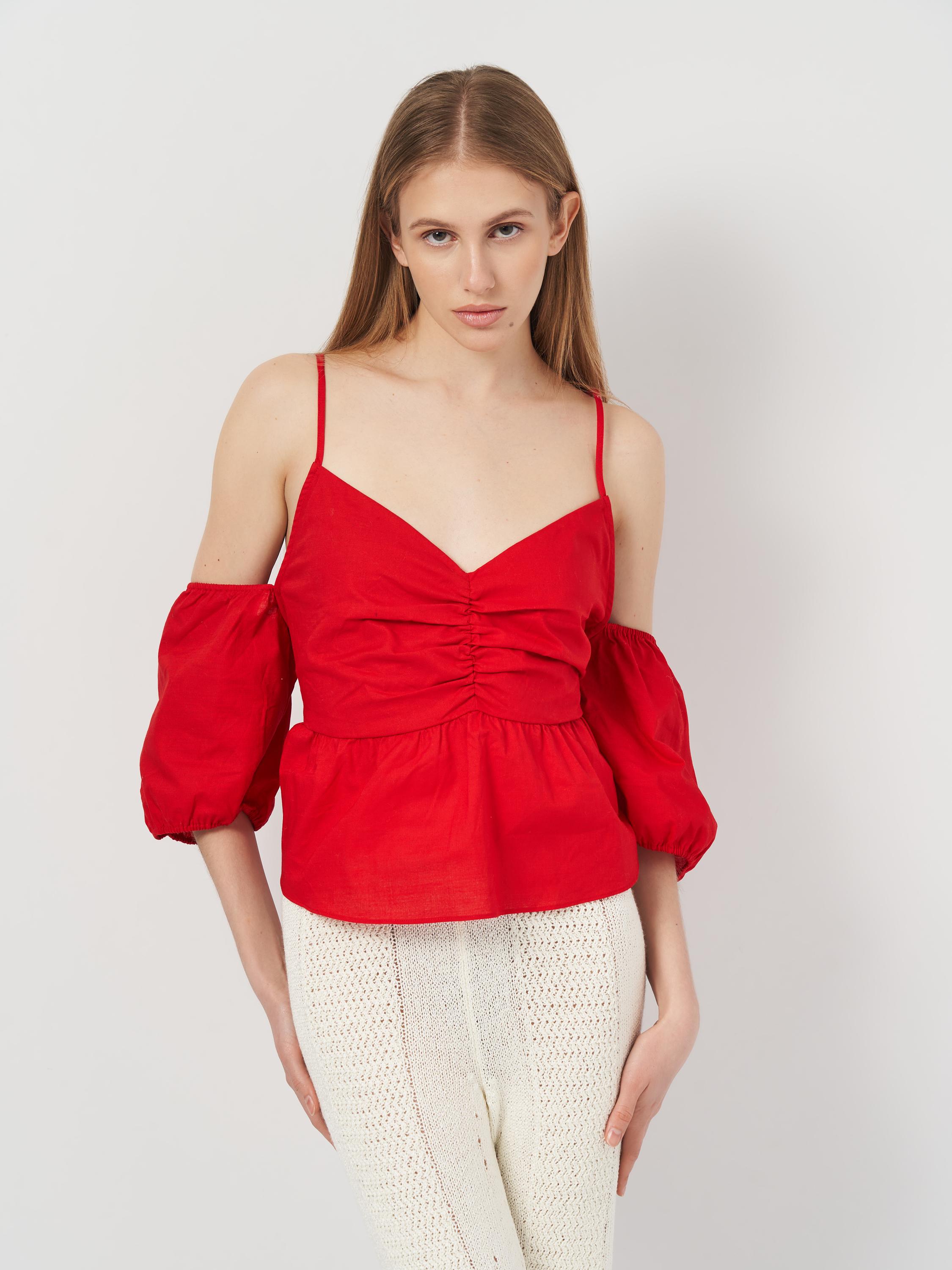 Топ женский р. 50 Красный (5327405arl)